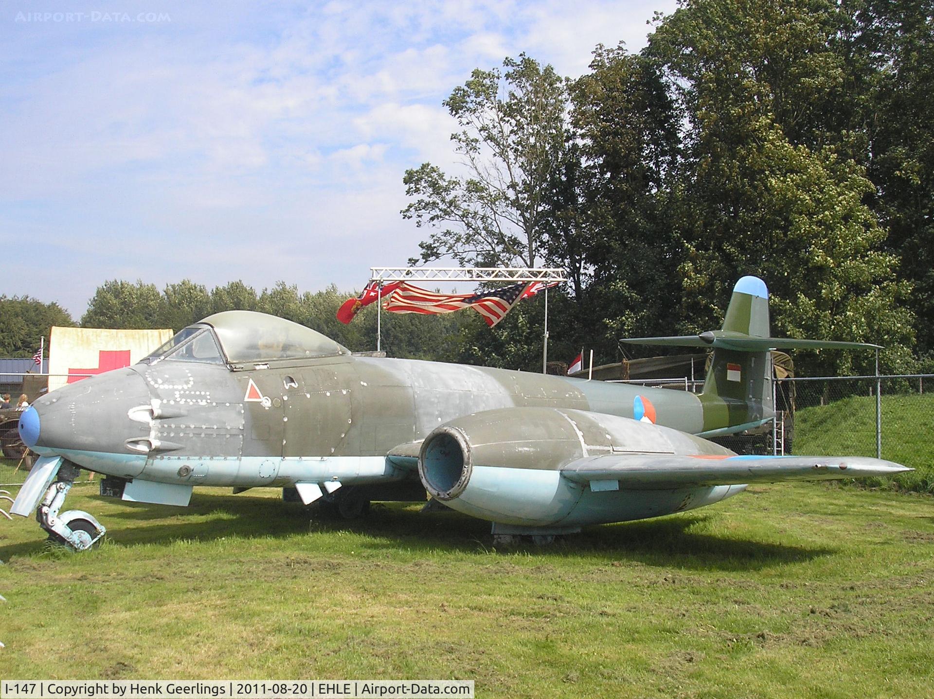 I-147, 1953 Gloster Meteor F.8 C/N 6466, Originial regi is I-187