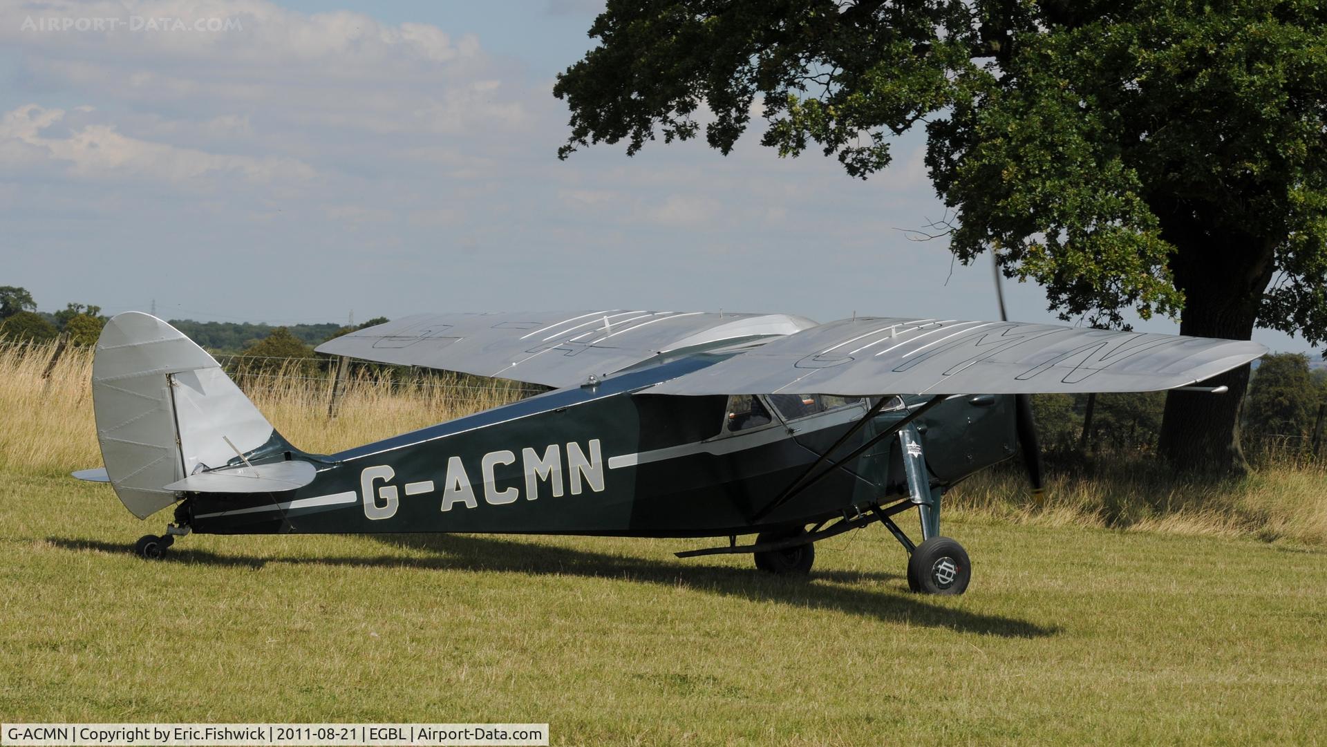 G-ACMN, 1934 De Havilland DH.85 Leopard Moth C/N 7050, The de Havilland Moth Club International Moth Rally, celebrating the 80th anniversary of the DH82 Tiger Moth. Held at Belvoir Castle. A most enjoyable day.
