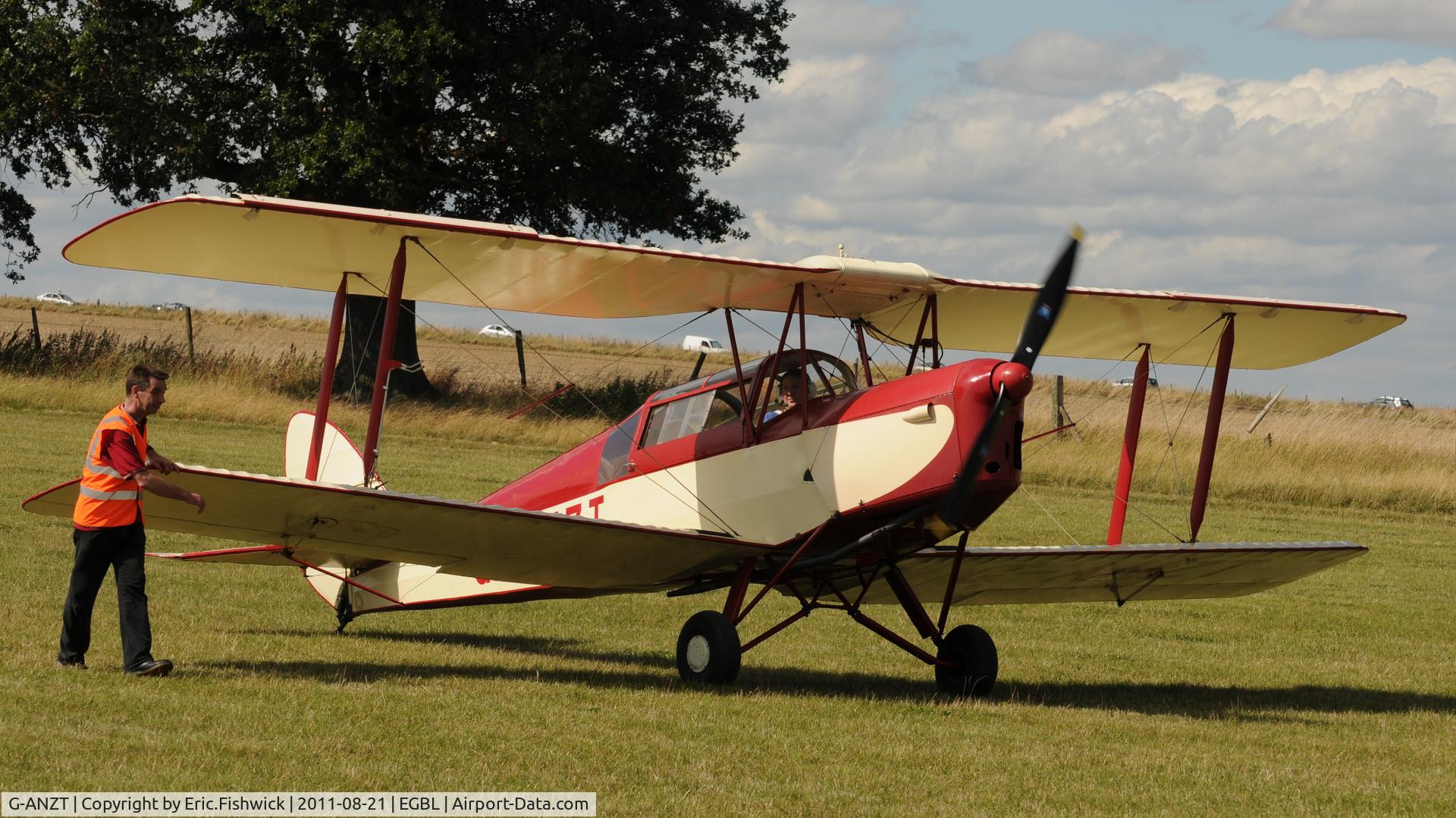 G-ANZT, 1957 Thruxton Jackaroo C/N 84176, 5. The de Havilland Moth Club International Moth Rally, celebrating the 80th anniversary of the DH82 Tiger Moth. Held at Belvoir Castle. A most enjoyable day.