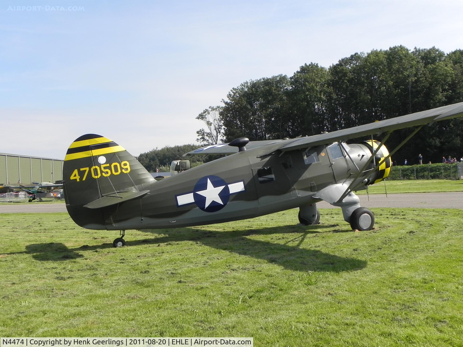 N4474, 1944 Noorduyn UC-64A Norseman C/N 774, ex USAAF 470509Located at the Aviation Museum Aviodrome