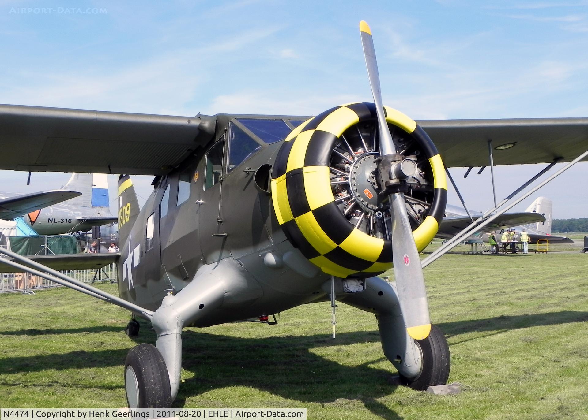N4474, 1944 Noorduyn UC-64A Norseman C/N 774, Located at the Aviation Museum Aviodrome at EHLE