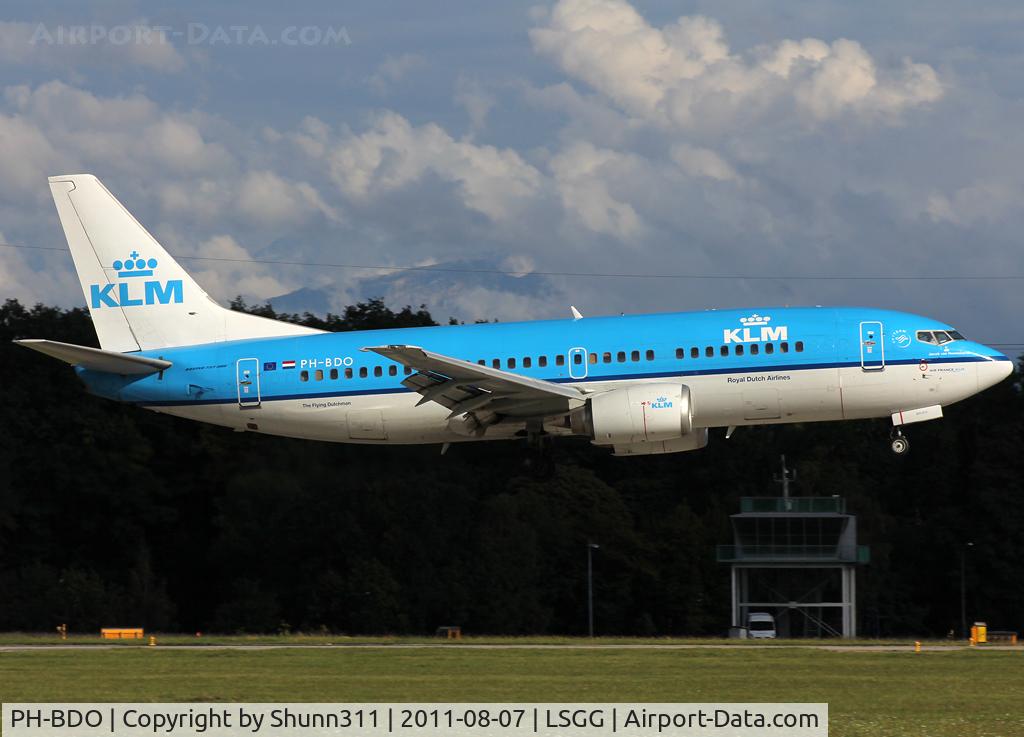 PH-BDO, 1988 Boeing 737-306 C/N 24262, Landing rwy 23