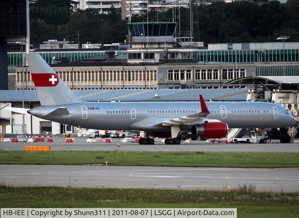 HB-IEE, 1989 Boeing 757-23A C/N 24527, Parked...