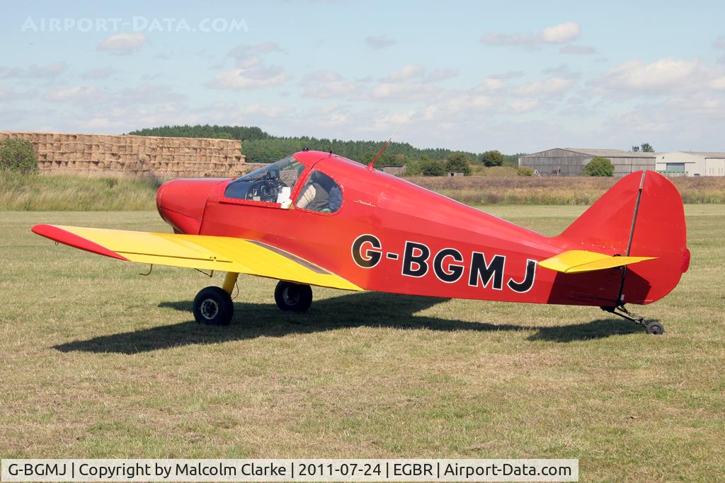 G-BGMJ, 1952 Gardan GY-201 Minicab C/N 12, Gardan GY-201 Minicab at Breighton Airfield's Wings & Wheels Weekend, July 2011.