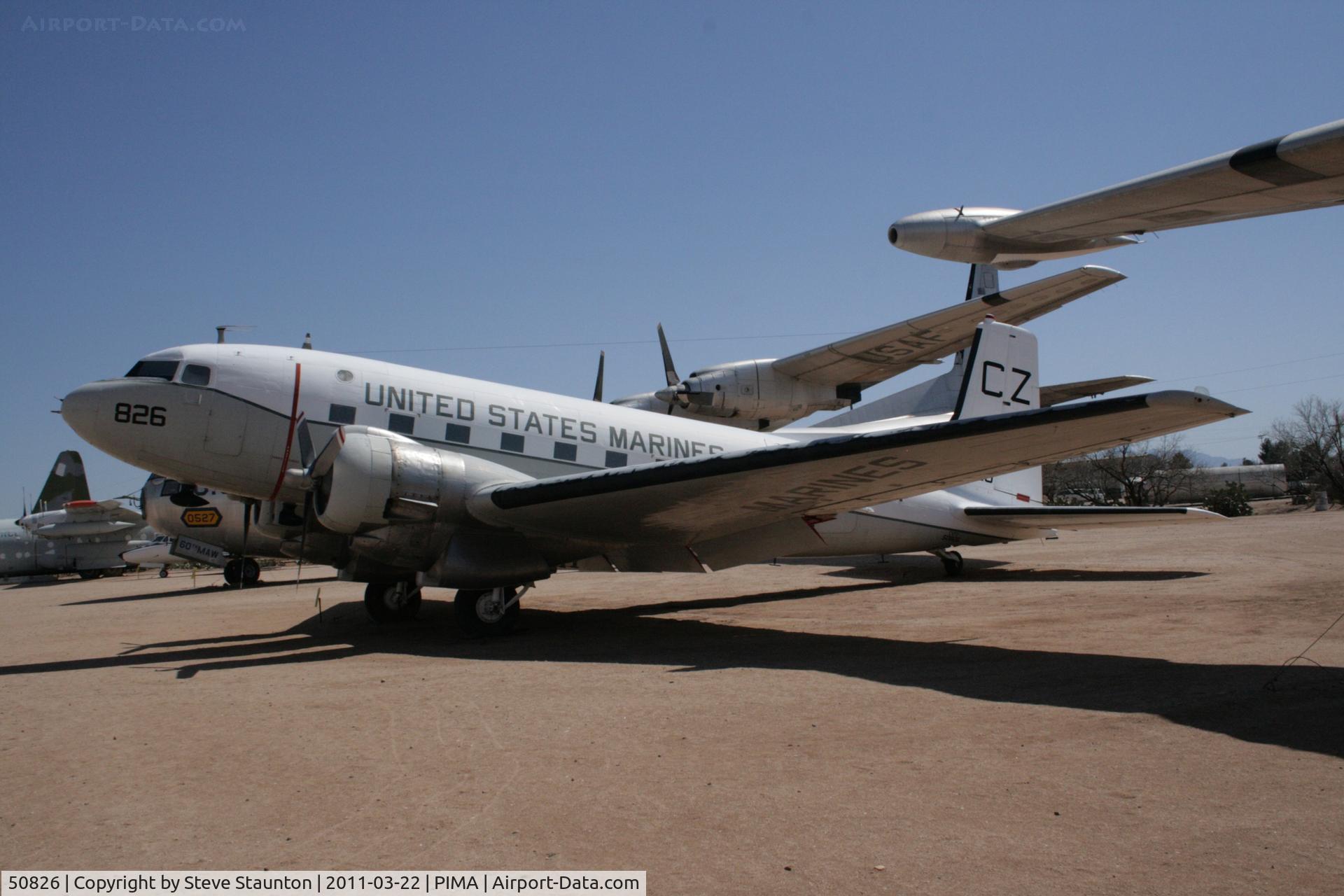 50826, Douglas C-117D C/N 43363, Taken at Pima Air and Space Museum, in March 2011 whilst on an Aeroprint Aviation tour