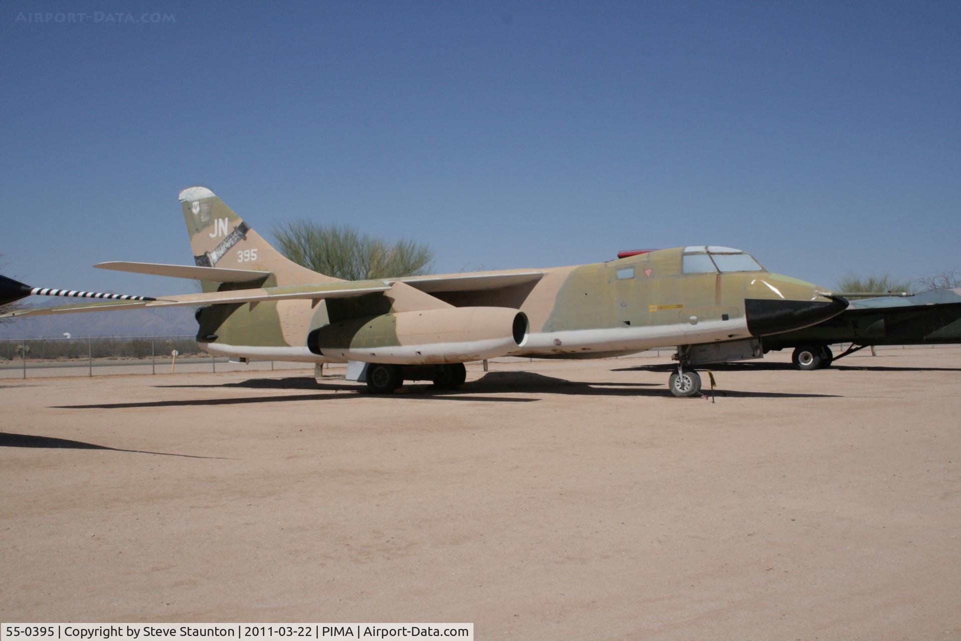 55-0395, 1955 Douglas WB-66D Destroyer C/N 45027, Taken at Pima Air and Space Museum, in March 2011 whilst on an Aeroprint Aviation tour