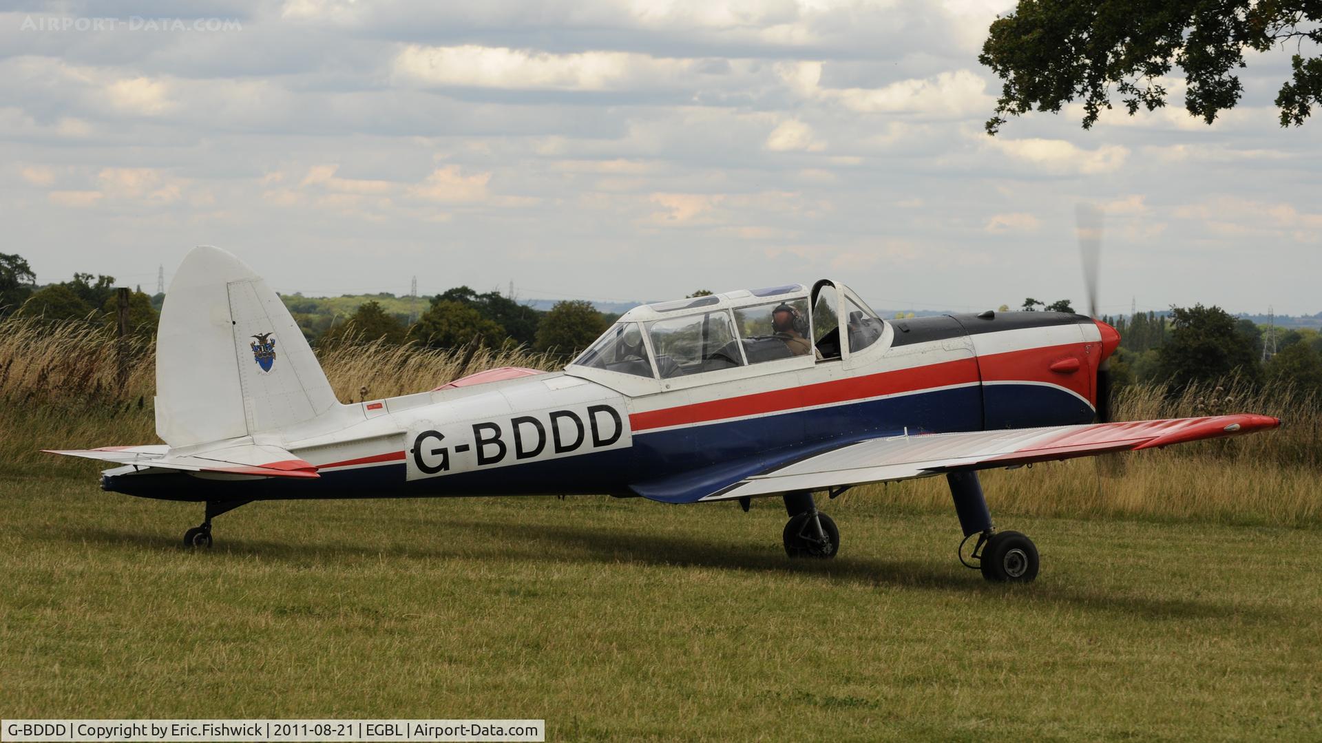 G-BDDD, 1951 De Havilland DHC-1 Chipmunk T.10 C/N C1/0326, 2. The de Havilland Moth Club International Moth Rally, celebrating the 80th anniversary of the DH82 Tiger Moth. Held at Belvoir Castle. A most enjoyable day.
