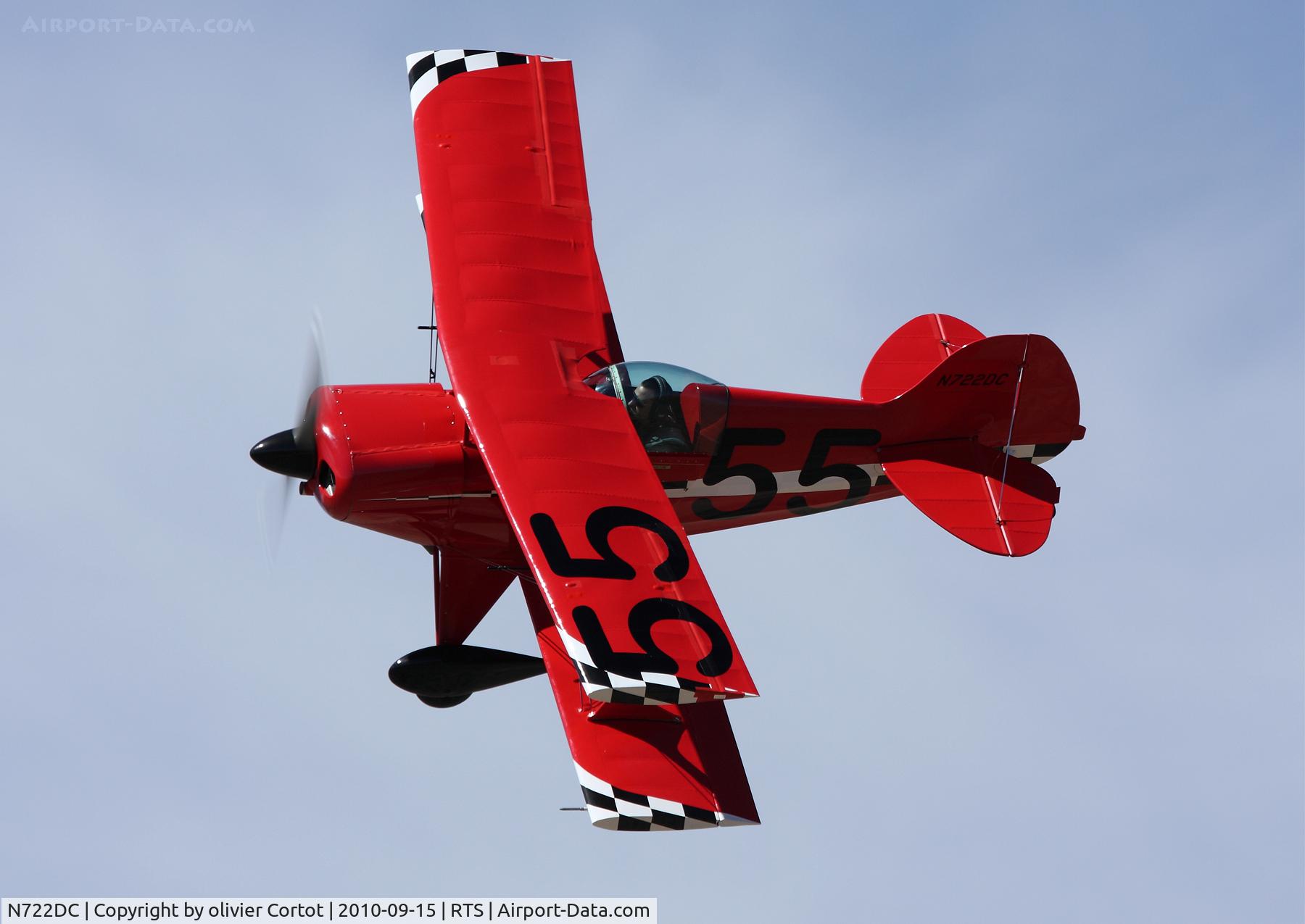 N722DC, Pitts S-1 Special C/N 001DC, This Pitts is also a reno Racer !
