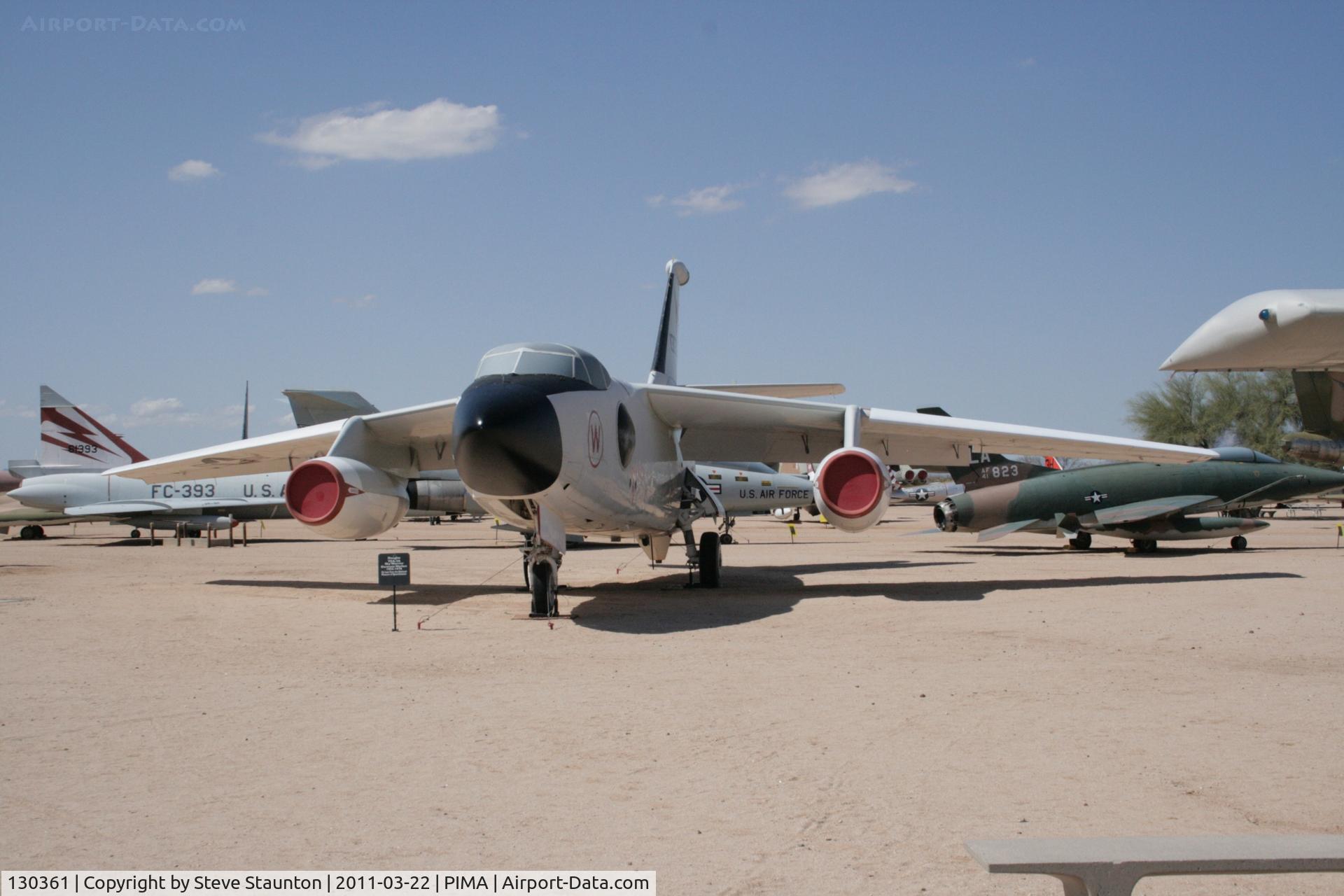 130361, Douglas YEA-3A Skywarrior C/N 9262, Taken at Pima Air and Space Museum, in March 2011 whilst on an Aeroprint Aviation tour