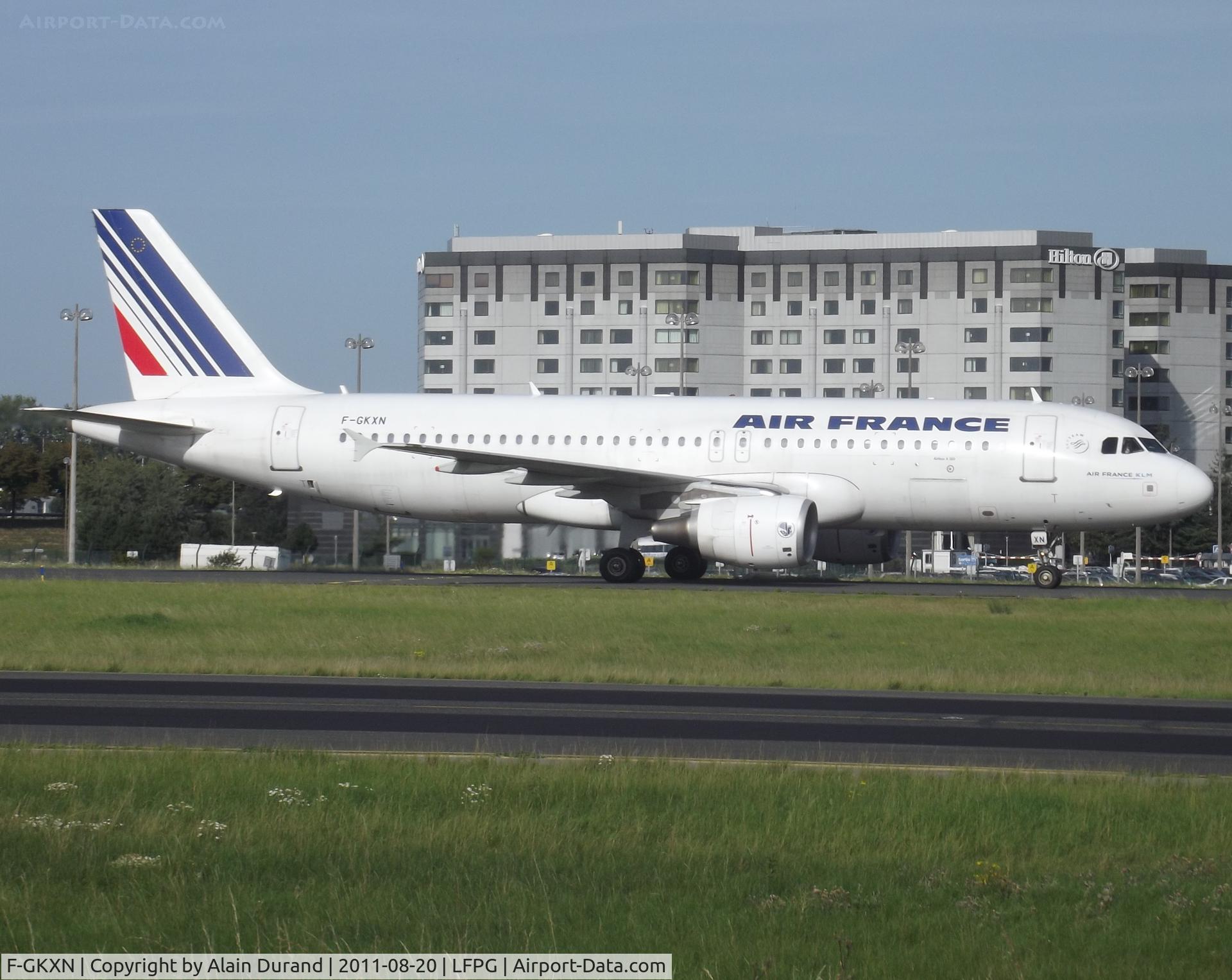 F-GKXN, 2006 Airbus A320-214 C/N 3008, Actually rolled out on December 15th 2006, handed over to AF on January 26th 2007