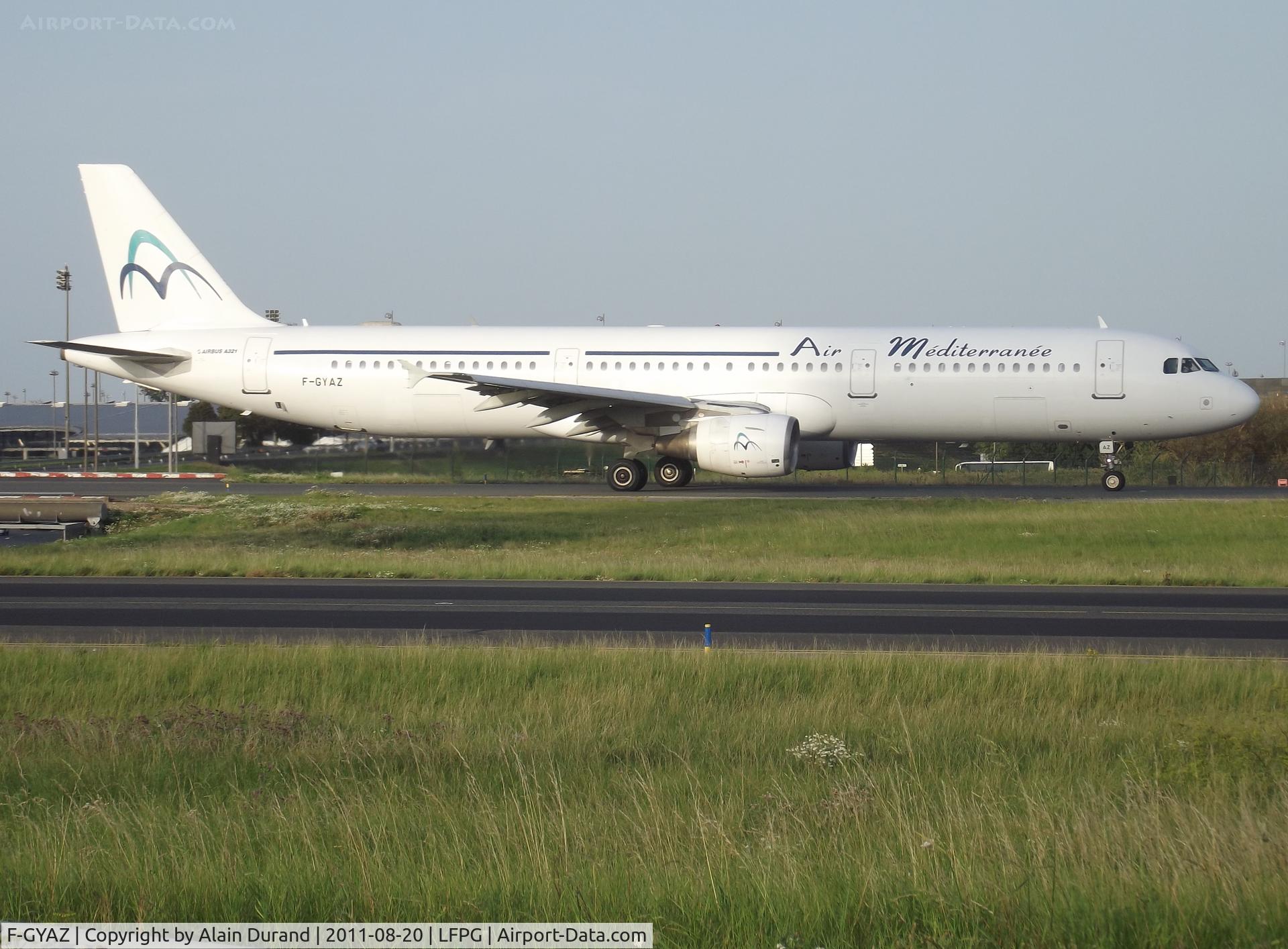 F-GYAZ, 1994 Airbus A321-111 C/N 519, When Swissair closed the shop, c/n 519 did not cross the border right away as did sister-ship F-GYAN. Instead, she briefly served successor Swiss and then Blue Wings
