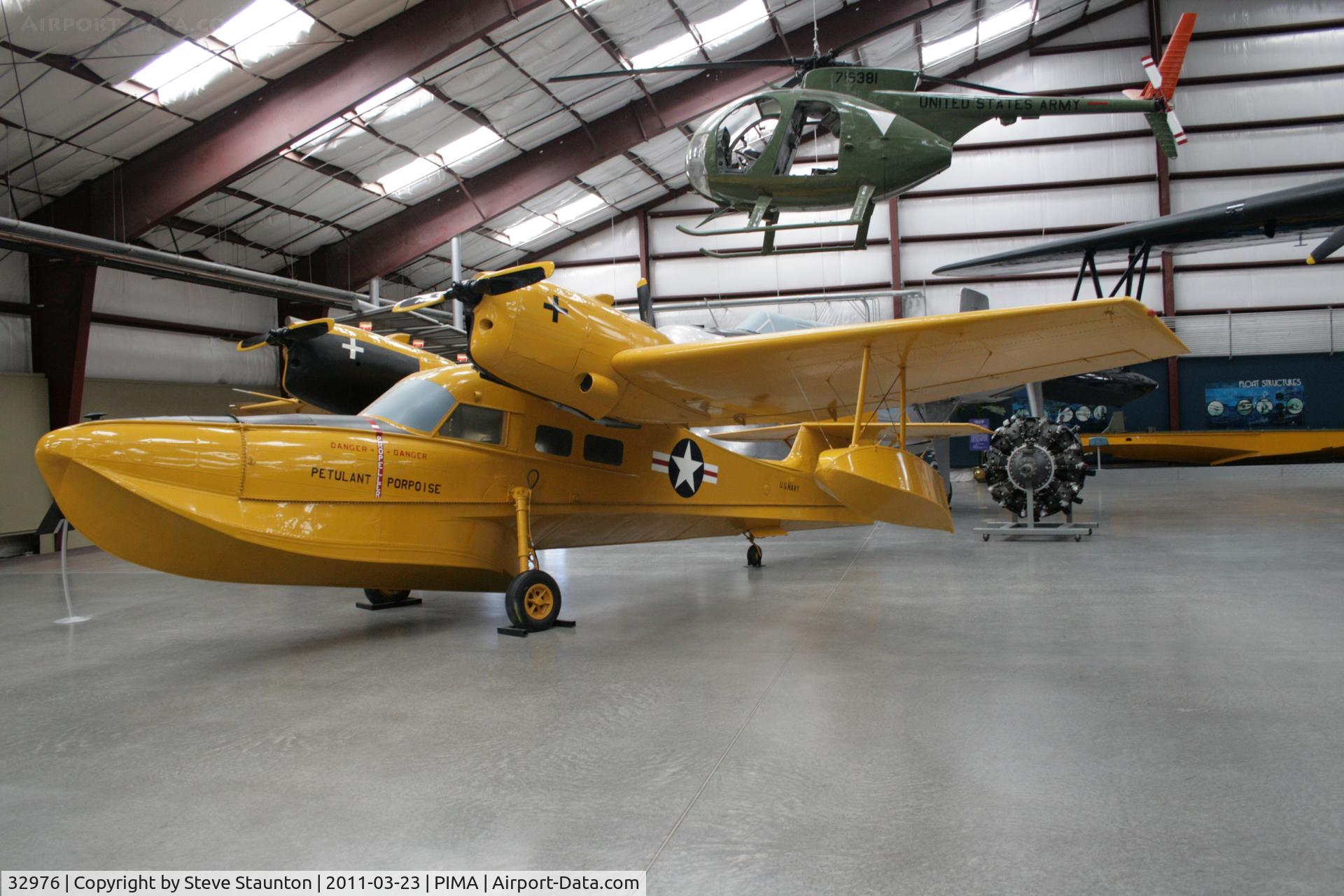 32976, Grumman J4F-2 Widgeon C/N 1330, Taken at Pima Air and Space Museum, in March 2011 whilst on an Aeroprint Aviation tour