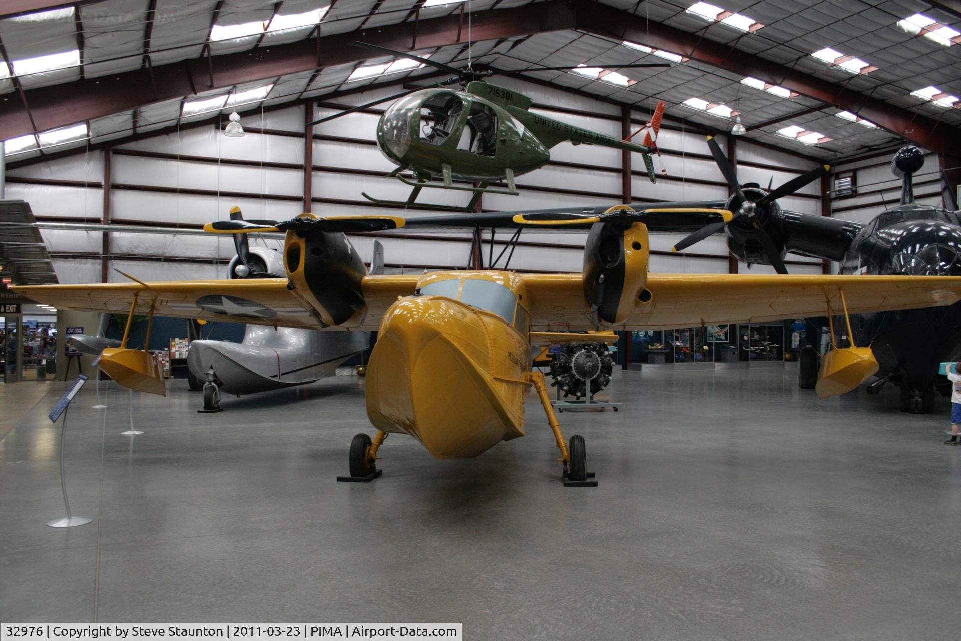 32976, Grumman J4F-2 Widgeon C/N 1330, Taken at Pima Air and Space Museum, in March 2011 whilst on an Aeroprint Aviation tour