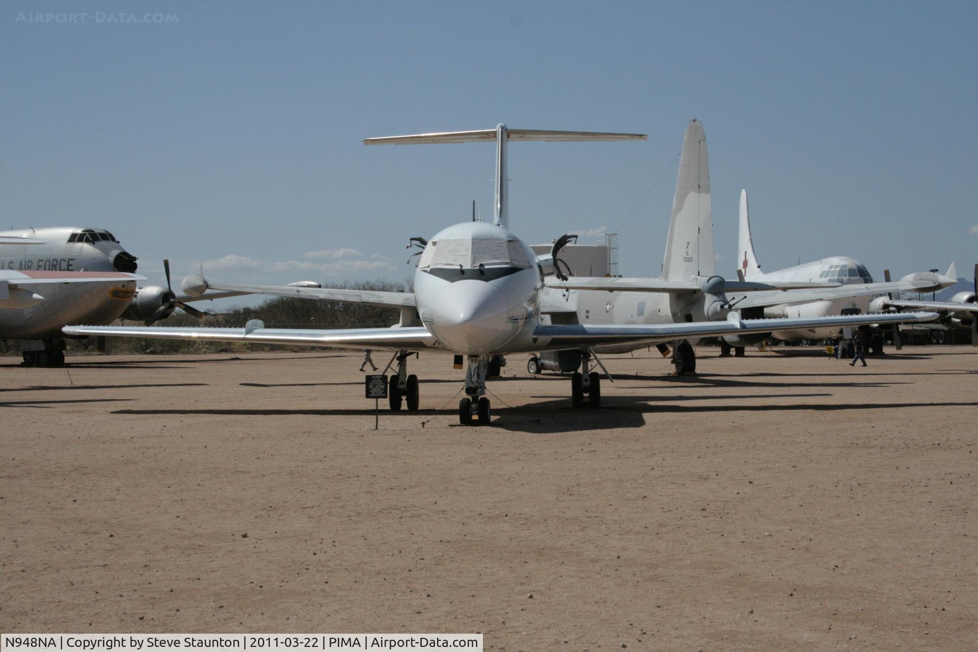 N948NA, 1978 Grumman G-1159 Gulfstream II C/N 222, Taken at Pima Air and Space Museum, in March 2011 whilst on an Aeroprint Aviation tour