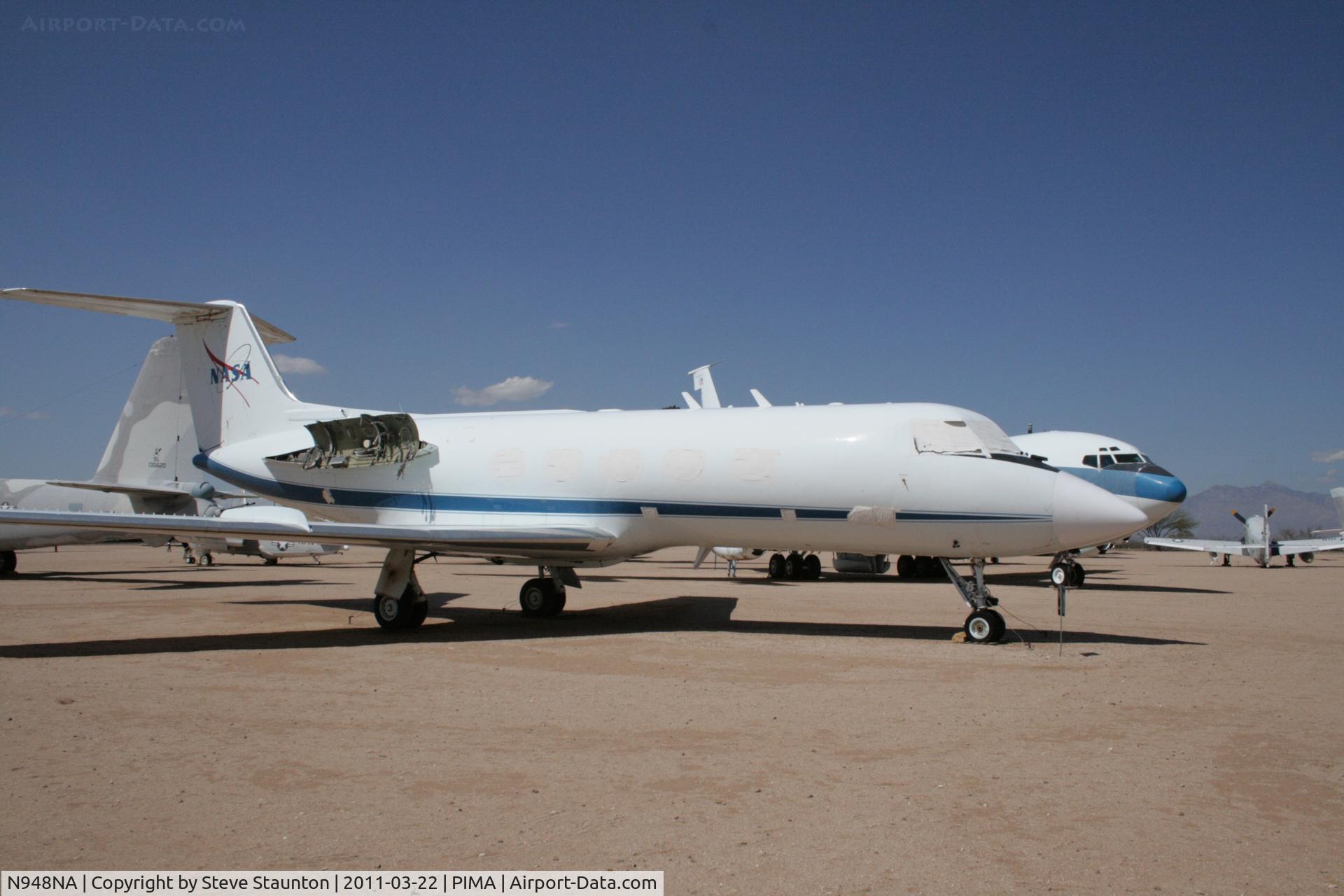 N948NA, 1978 Grumman G-1159 Gulfstream II C/N 222, Taken at Pima Air and Space Museum, in March 2011 whilst on an Aeroprint Aviation tour