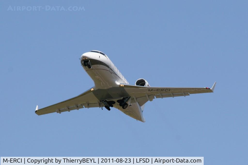 M-ERCI, 2010 Bombardier Challenger 605 (CL-600-2B16) C/N 5841, See at Dijon-Longvic airport/BA-102
