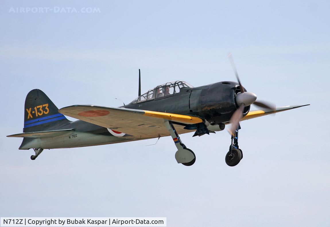N712Z, 1942 Mitsubishi A6M3 Reisen (Zero) C/N 3869, Prescott 2005