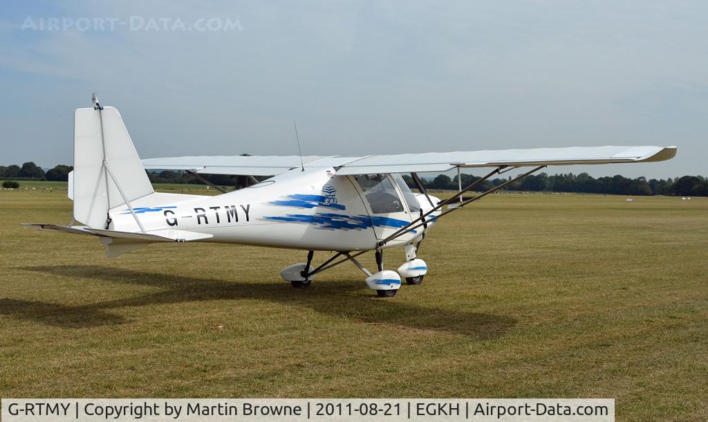 G-RTMY, 2005 Comco Ikarus C42 FB100 C/N 0502-6655, SHOT AT HEADCORN