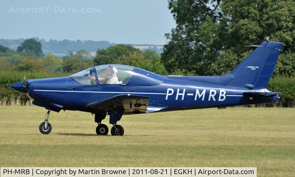 PH-MRB, 1997 General Avia F-22B C/N 014, SHOT AT HEADCORN