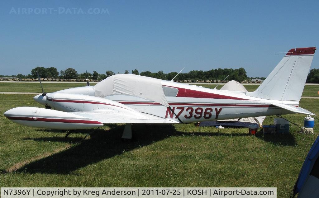 N7396Y, 1964 Piper PA-30 Twin Comanche C/N 30-454, EAA AirVenture 2011