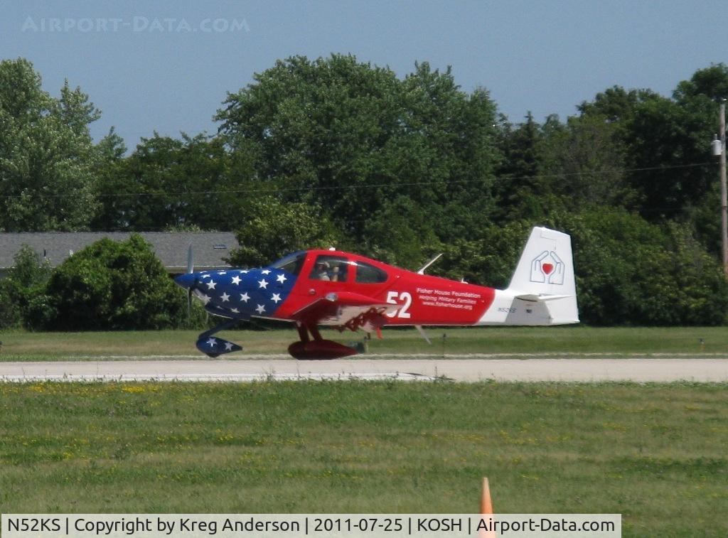 N52KS, Vans RV-10 C/N 40025, EAA AirVenture 2011