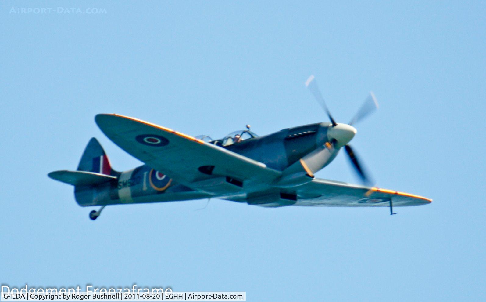 G-ILDA, 1944 Supermarine 509 Spitfire TR.IXc C/N CBAF.10164, Taken at Bournemouth