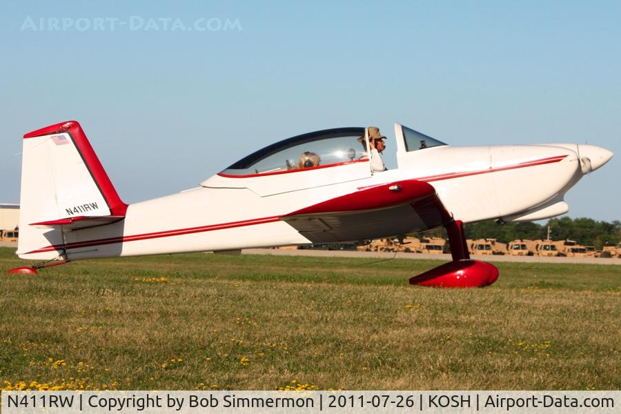 N411RW, 2002 Vans RV-8 C/N 458, Departing Airventure 2011.