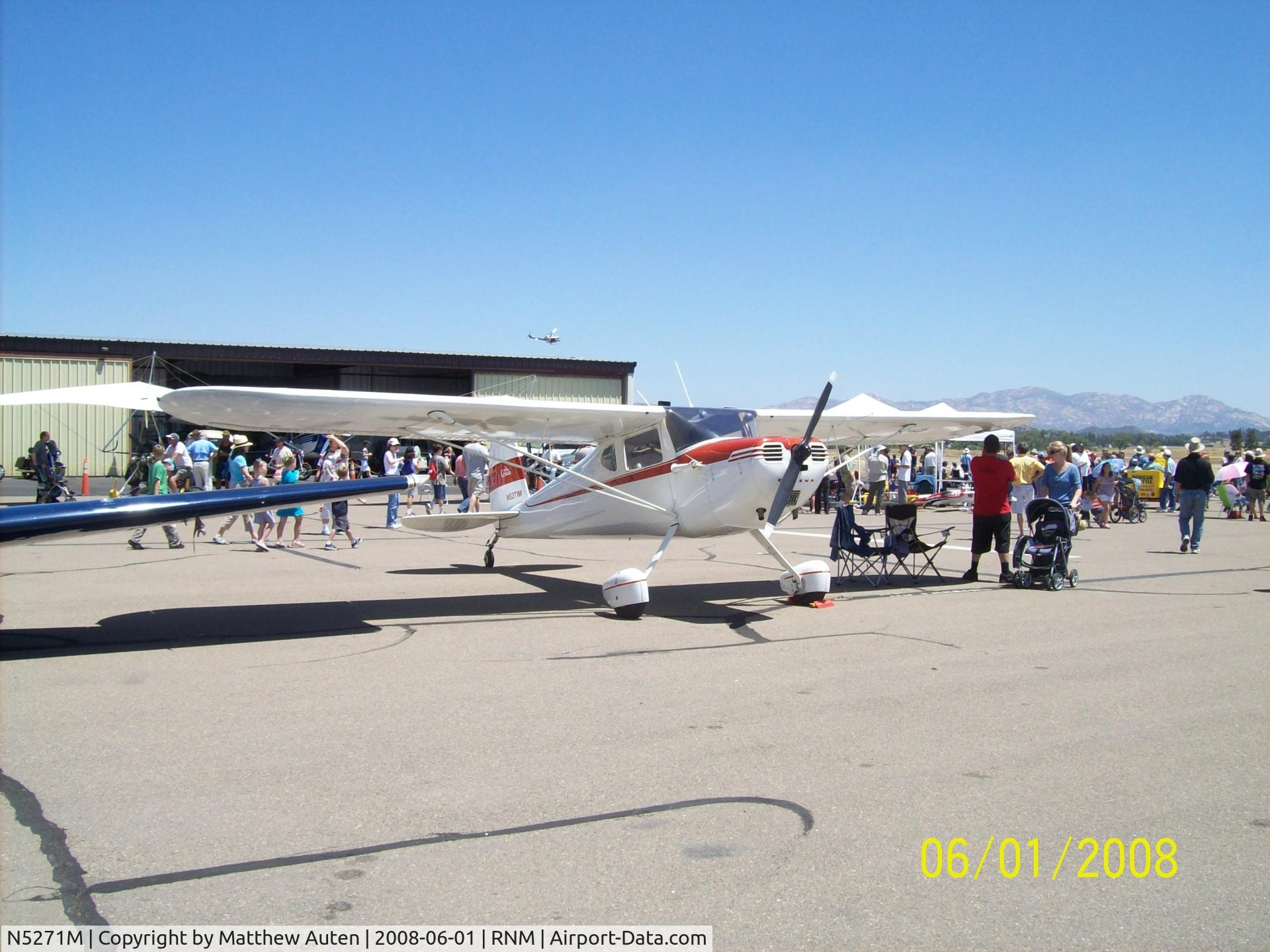 N5271M, 1947 Cessna 140 C/N 14089, Ramona Air Show