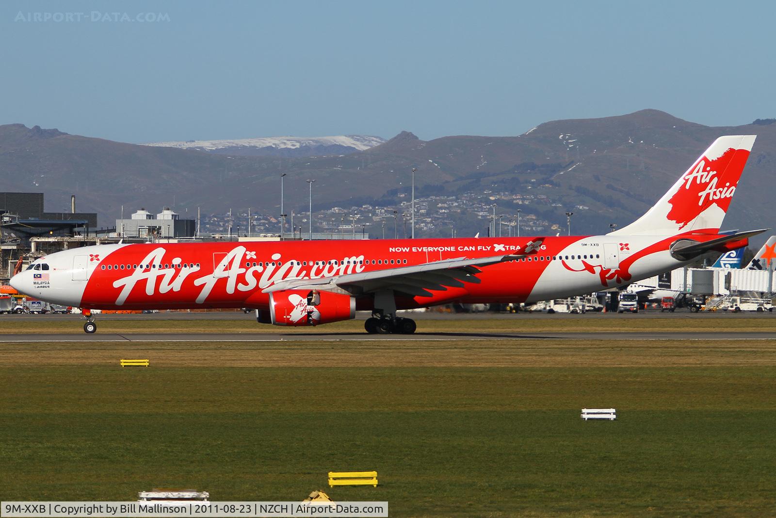 9M-XXB, 2008 Airbus A330-343X C/N 974, back down after a big flight