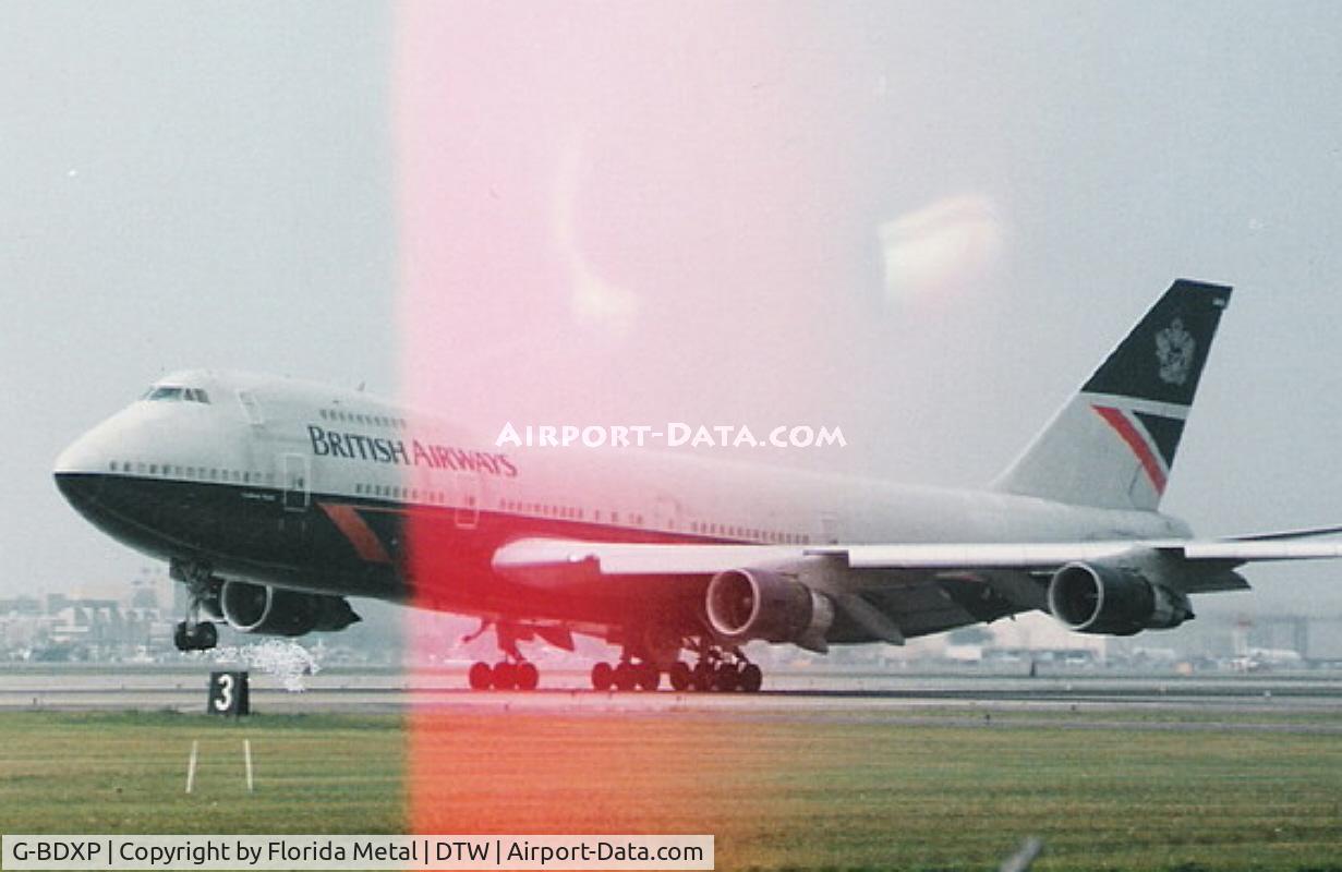 G-BDXP, 1988 Boeing 747-236B C/N 24088, British 747-200