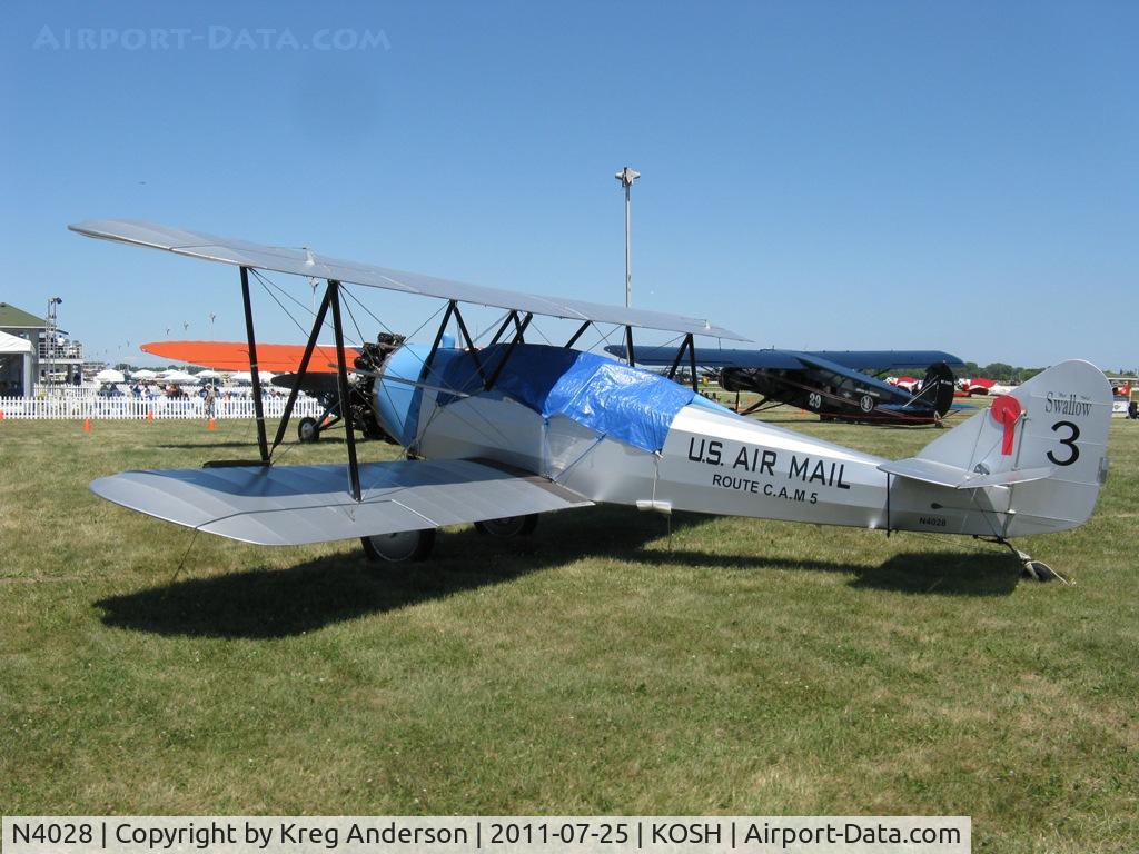 N4028, 1927 Swallow OX-5 Swallow C/N 899, EAA AirVenture 2011