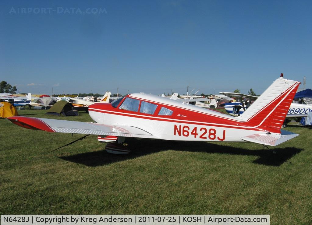 N6428J, 1968 Piper PA-28-180 C/N 28-4846, EAA AirVenture 2011