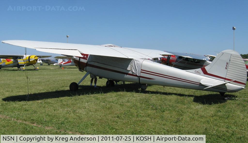 N5N, 1949 Cessna 195A C/N 7356, EAA AirVenture 2011