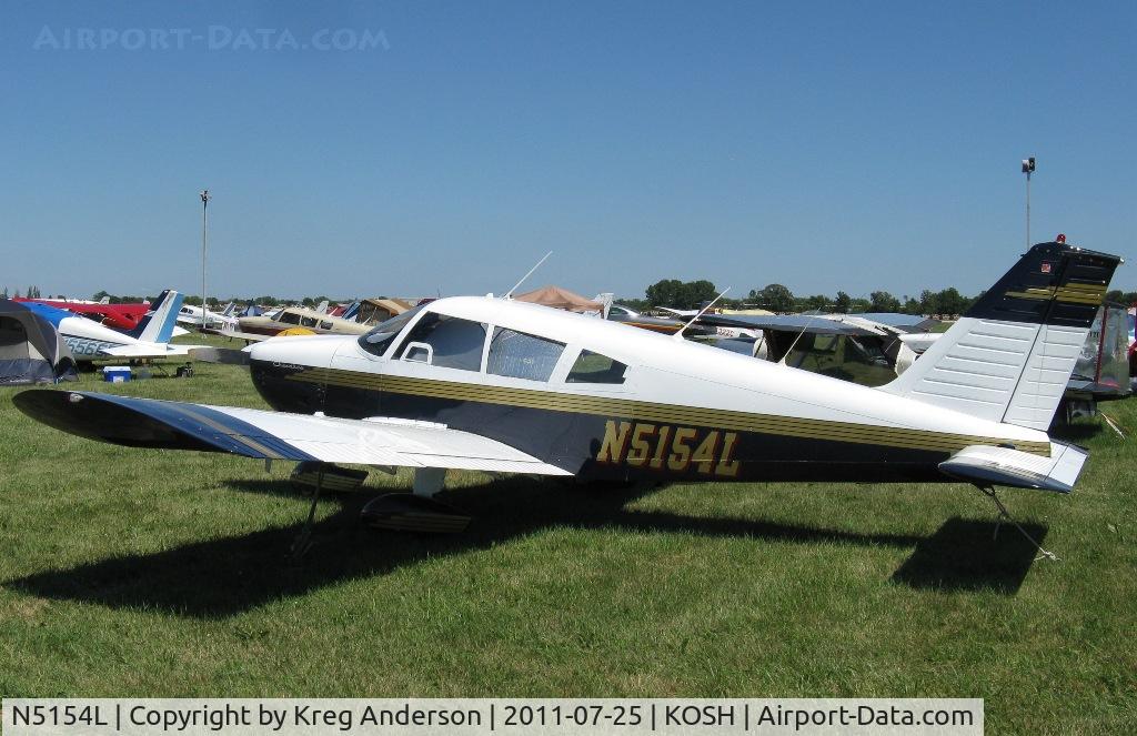 N5154L, 1967 Piper PA-28-180 C/N 28-4439, EAA AirVenture 2011