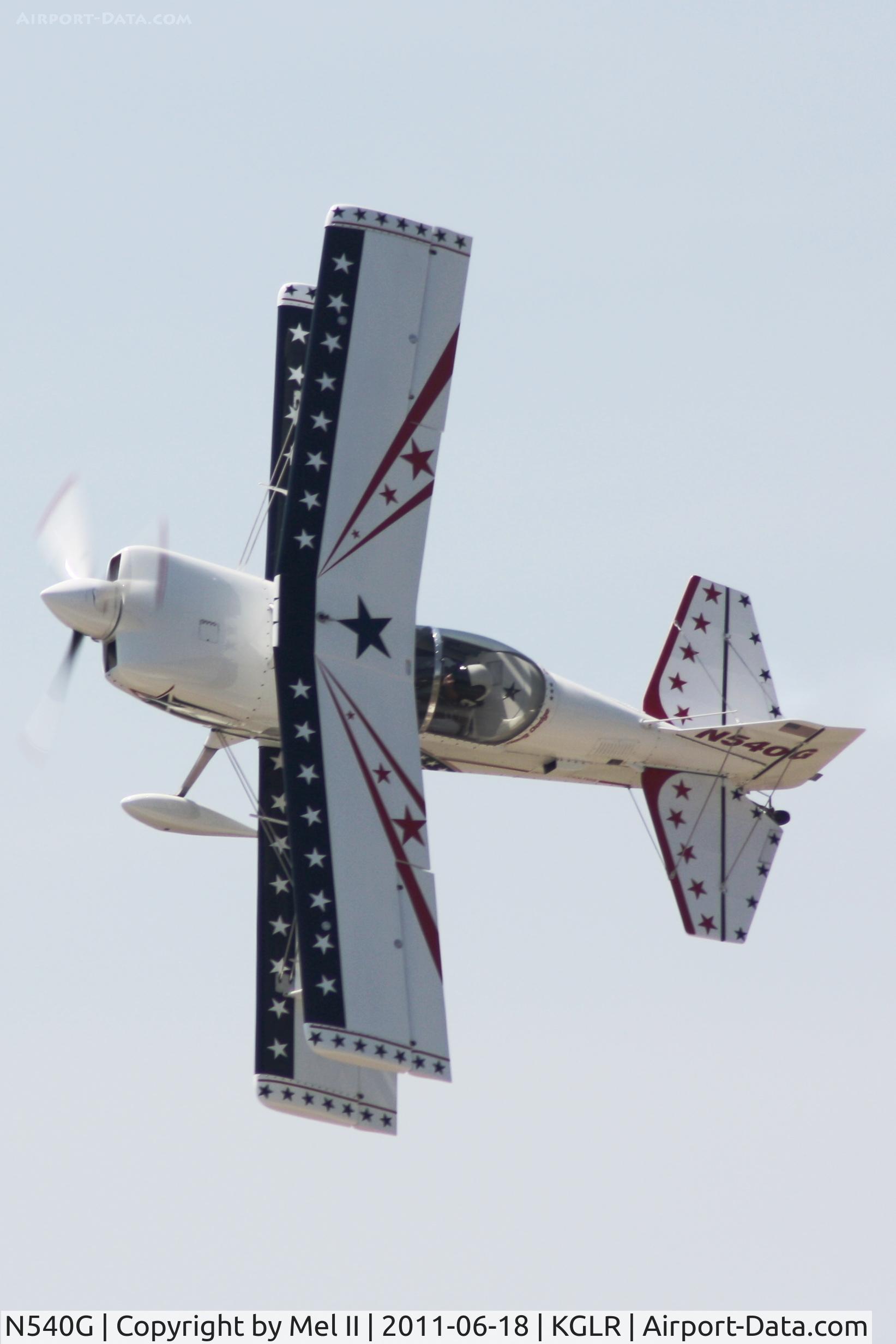 N540G, 1990 Dodge Douglas MACHAIRA C/N 090, Machaira at 2011 Wings Over Gaylord Air Show