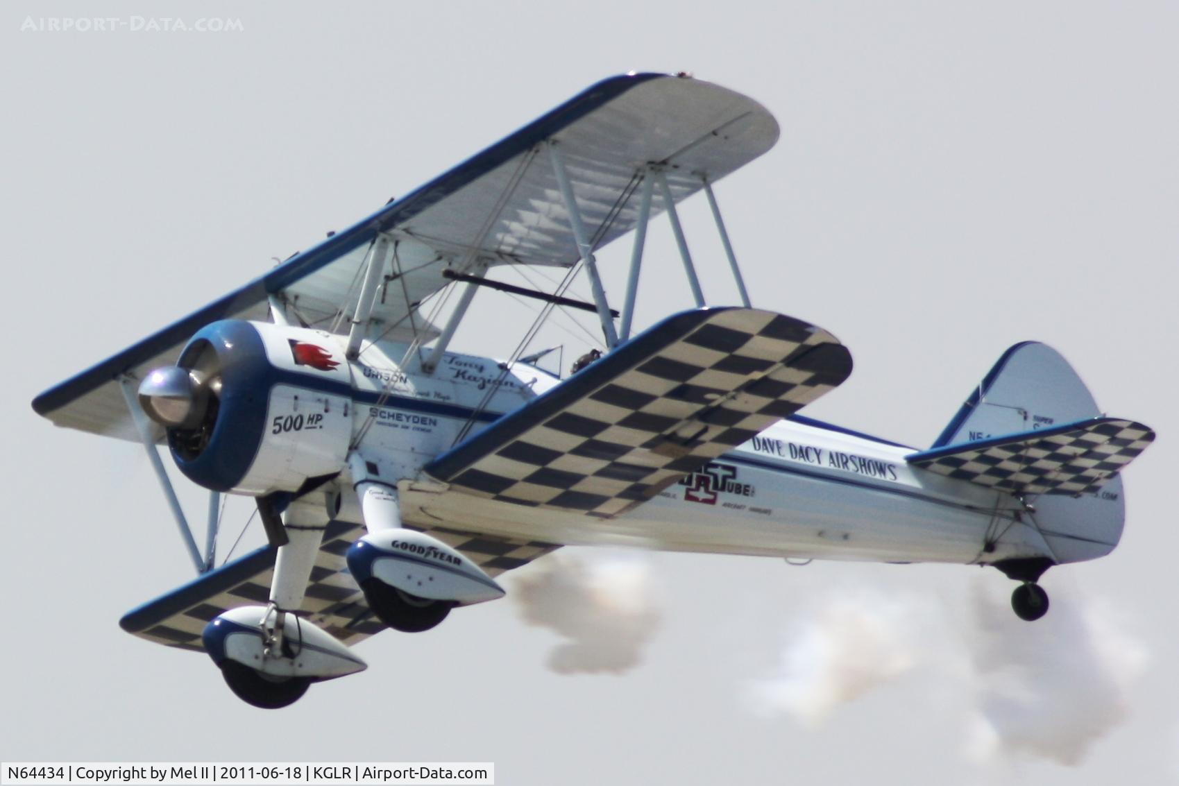 N64434, 1943 Boeing B75N1 C/N 75-7979, 2011 Wings Over Gaylord Air Show