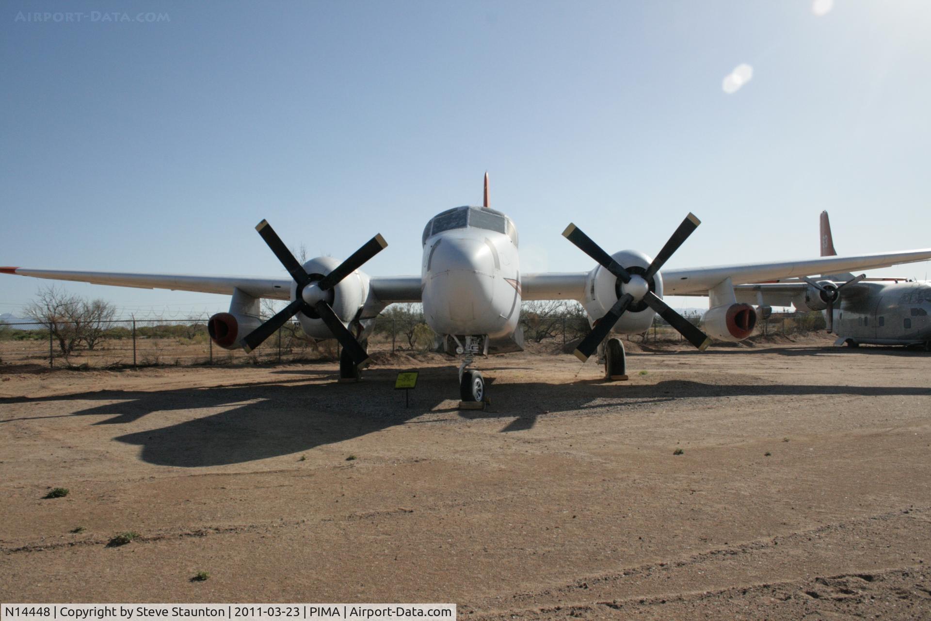 N14448, 1955 Lockheed P-2H(AT) C/N 826-8013, Taken at Pima Air and Space Museum, in March 2011 whilst on an Aeroprint Aviation tour