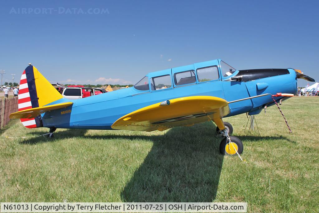 N61013, 1944 Fairchild M-62A Cornell C/N T43-7240, 1944 Fairchild M-62A, c/n: T43-7240 
ex USAF 42-83653 at 2011 Oshkosh