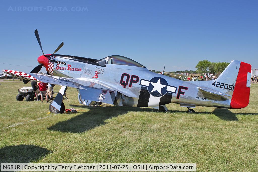 N68JR, 1944 North American P-51D Mustang C/N 44-72051, 1944 North American/aero Classics P-51D, 
ex USAF 44-72051 c/n 122-31910