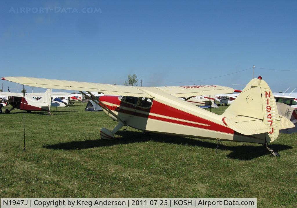 N1947J, 1947 Stinson 108 Voyager C/N 108-2291, EAA AirVenture 2011