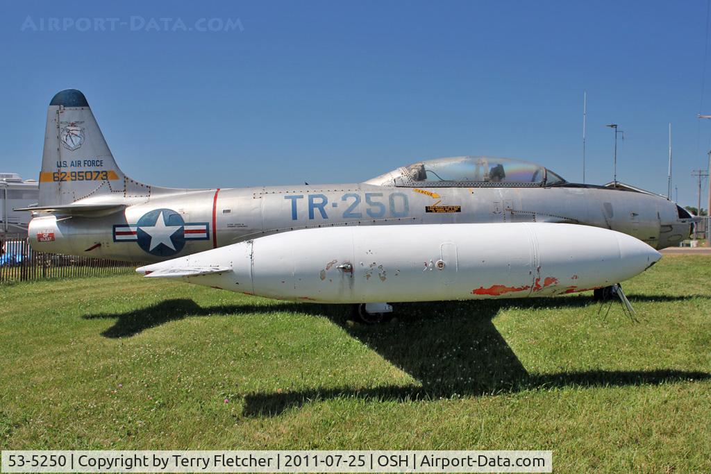 53-5250, 1953 Lockheed T-33A-1-LO Shooting Star C/N 580-8589, Marked as 62-95073 - 1953 Lockheed T-33A-1-LO, c/n: 580-8589 at 2011 Oshkosh