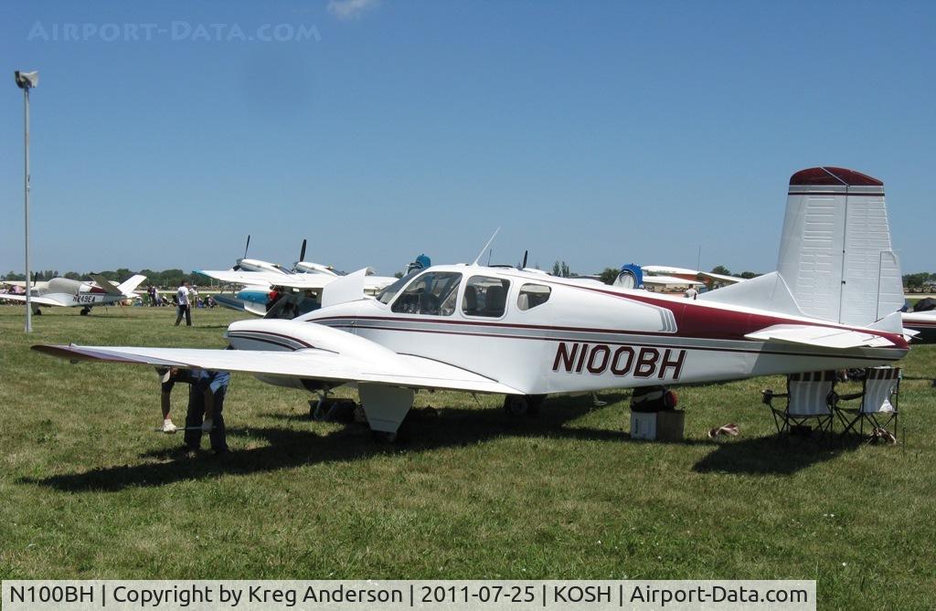 N100BH, 1958 Beech 95 Travel Air C/N TD-130, EAA AirVenture 2011