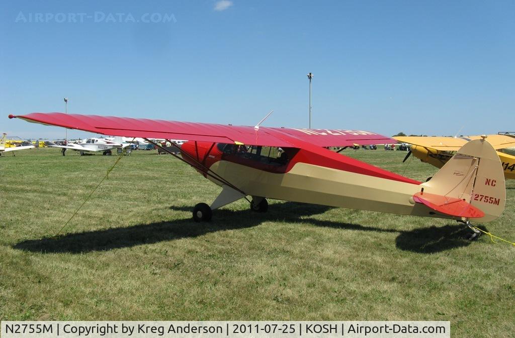 N2755M, 1946 Piper PA-12 Super Cruiser C/N 12-1240, EAA AirVenture 2011