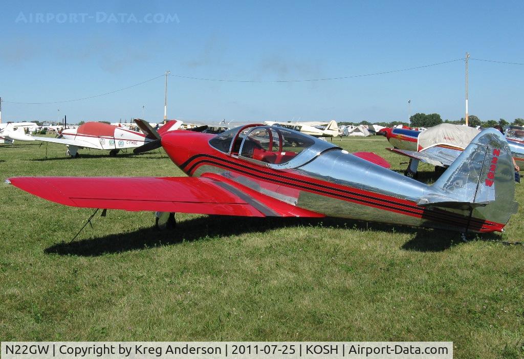 N22GW, 1949 Temco GC-1B Swift C/N 3726, EAA AirVenture 2011