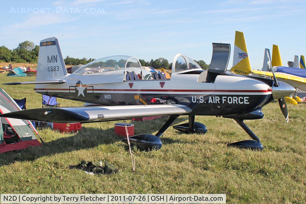 N2D, 2005 Vans RV-8A C/N 80583, 2005 Navratil Mark E RV-8A, c/n: 80583 at 2011 Oshkosh