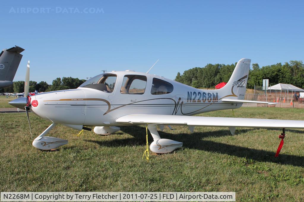 N2268M, 2003 Cirrus SR22 C/N 0642, 2003 Cirrus Design Corp SR22, c/n: 0642 at Fond Du Lac