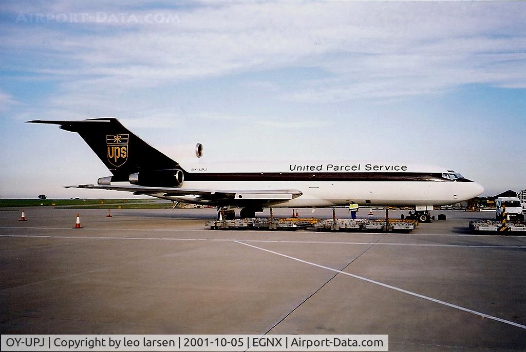 OY-UPJ, 1966 Boeing 727-022C C/N 19102, EMA East Midland 5.10.01