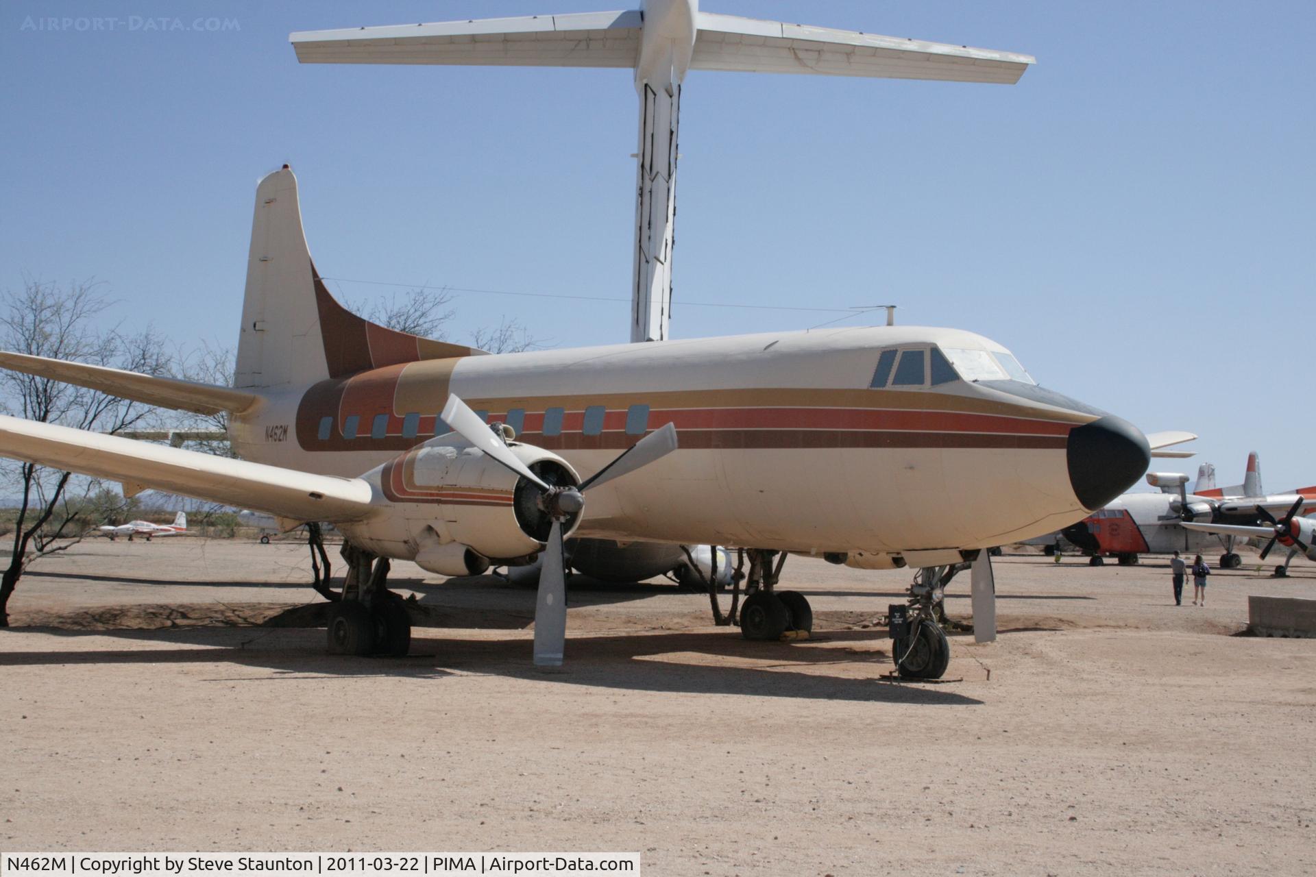 N462M, 1952 Martin 404 C/N 14153, Taken at Pima Air and Space Museum, in March 2011 whilst on an Aeroprint Aviation tour