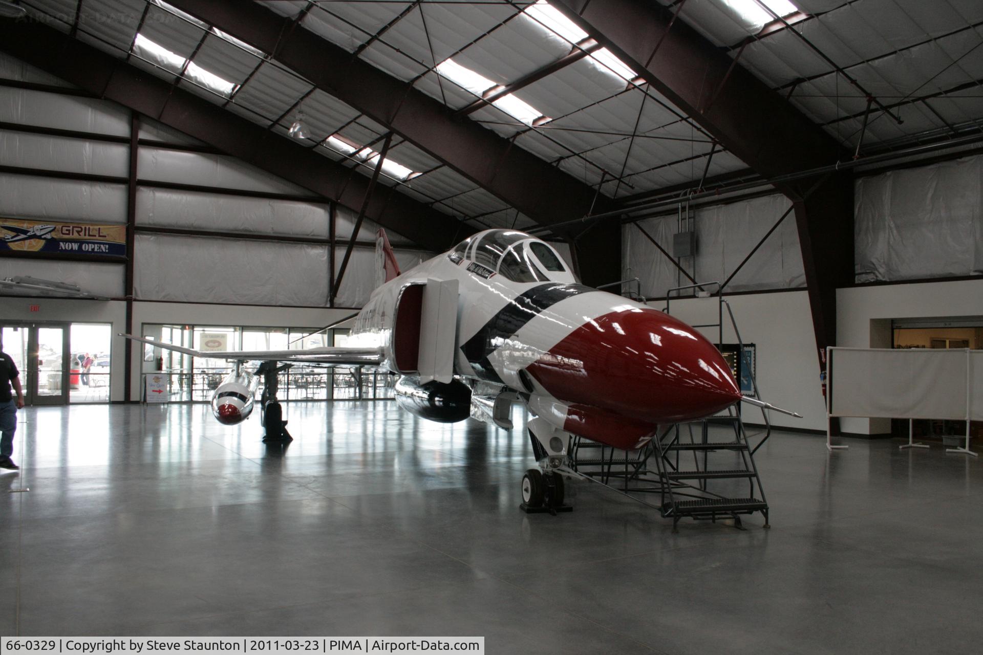 66-0329, 1966 McDonnell NF-4E Phantom C/N 2604, Taken at Pima Air and Space Museum, in March 2011 whilst on an Aeroprint Aviation tour