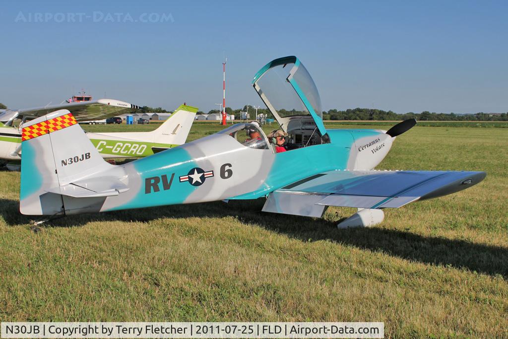 N30JB, 1998 Vans RV-6 C/N 23892, 1998 Balbierer John M VANS RV-6, c/n: 23892 at Fond Du Lac
